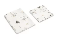 Pościel dla dzieci - Sensillo, Pościel 2-elementowa Oliwka, 100x135 cm - miniaturka - grafika 1