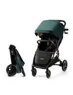 Wózki dziecięce - Kinderkraft Mitzy Wózek spacerowy Jade green - miniaturka - grafika 1