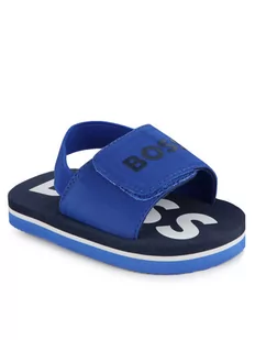 Boss Sandały J50889 S Niebieski - Buty dla chłopców - miniaturka - grafika 1