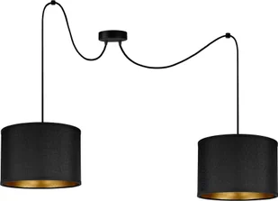 Lampa wisząca Orno KYLO 2P E27, lampa wisząca, max. 2x60W, czarna - Lampy sufitowe - miniaturka - grafika 1