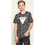 Koszulki dla chłopców - Guess T-shirt | Regular Fit - miniaturka - grafika 1