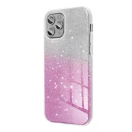 Etui i futerały do telefonów - OEM Futerał Shining do Samsung Galaxy S23 transparent/róż - miniaturka - grafika 1