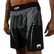 Spodnie sportowe męskie - Venum Fightshorts Spodenki MMA Adrenaline Black/Grey - miniaturka - grafika 1