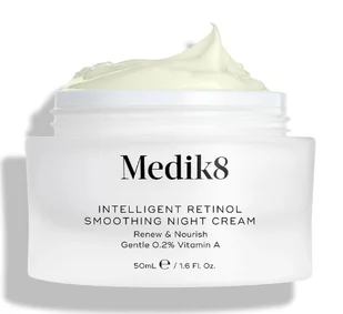 Medik8 Intelligent Retinol smoothing Night Cream Odżywczy Krem Regenerujący z Witaminą A na Noc 50ml - Kremy do twarzy - miniaturka - grafika 1