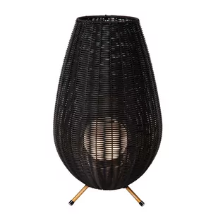 Lucide Colin 03843/50/30 lampa stołowa lampka IP44 1x3W LED 3000 czarna - Lampy stojące - miniaturka - grafika 1