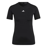 Koszulki i topy damskie - adidas Tf Train T-Shirt damski, czarny/biały, M - miniaturka - grafika 1