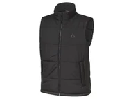 Kurtki i kamizelki sportowe męskie - CRIVIT Kamizelka termoaktywna męska z impregnacją (M (48/50), Czarny) - miniaturka - grafika 1