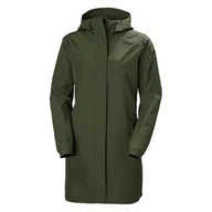 Płaszcze damskie - Damski płaszcz HELLY HANSEN W VALKYRIE JACKET 53557_431 – Oliwkowy - miniaturka - grafika 1