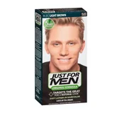 Szampony do włosów - Just for Men farba do włosów, szampon do pielęgnacji farby JFM-H25 LIGHT BROWN - miniaturka - grafika 1