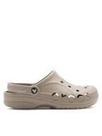 Klapki i japonki damskie - Crocs Klapki C-BAYA CLOG 10126-2V3 Beżowy - miniaturka - grafika 1