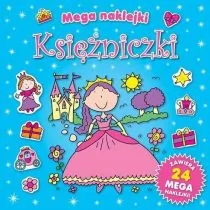 Smart Books Księżniczki Mega Naklejki praca zbiorowa - Przybory szkolne - miniaturka - grafika 1