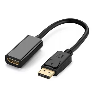 Adapter DisplayPort 1.2 - HDMI 1.4 4K ✦ SALON ✦ ZAPYTAJ O RABAT ✦ RATY 30x0% - Złącza, przejściówki, adaptery - miniaturka - grafika 1