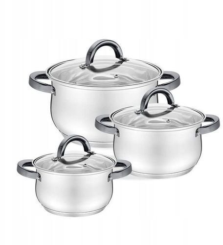 Zilner Zestaw garnków Rosberg R51210O10 18/20/22/24/26 cm Stal nierdzewna 5R51210O10 3800237043071