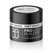 Żele do paznokci - Palu - Pro Light Builder Gel Soft White/12g - miniaturka - grafika 1