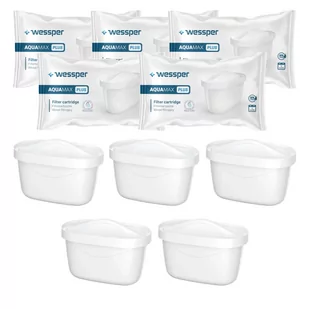 Wessper AquaMax Plus Wkład filtrujący do dzbanka 5 sztuk - Wkłady filtrujące - miniaturka - grafika 1