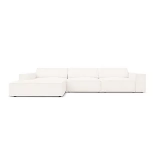 Beżowy narożnik (lewostronny) Jodie – Micadoni Home - Narożniki - miniaturka - grafika 1