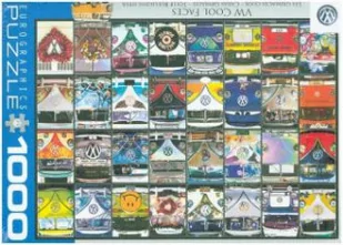 Eurographics VW Cool Bus"""""""""""""""" Puzzle (1000, mehrfarbig) - Puzzle - miniaturka - grafika 2