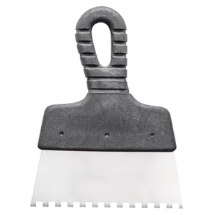 Szpachla 15 cm 62* 6 x 6 nierdzewna czarna - Narzędzia murarskie - miniaturka - grafika 1