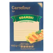 Sery - Carrefour Ser Edamski 150 g - miniaturka - grafika 1