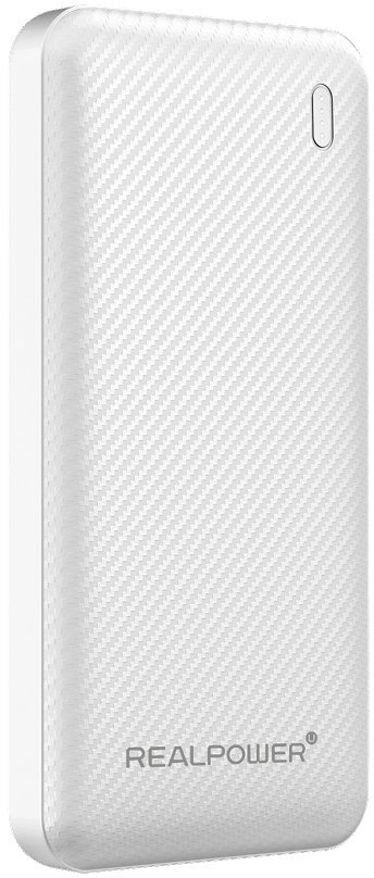 Realpower PB-10000 SSB 10.000mAh bateria stała biały
