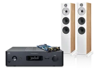 Zestawy stereo - NAD C 399 (czarny) + MDC2 BluOS-D + 603 S3 (dąb) - miniaturka - grafika 1