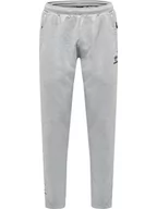 Spodenki męskie - hummel Męskie spodnie casualowe Hmlmove Grid Cotton Pants - miniaturka - grafika 1