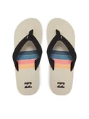 Klapki i japonki męskie - Billabong Japonki EBYL100019 Czarny - miniaturka - grafika 1