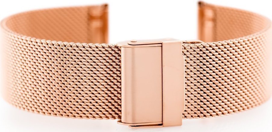 Bransoleta Pacific M6 - siatka HQ - rosegold 20mm