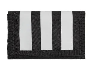 Czarny Portfel Adidas 3S Wallet GN2037 - Portfele - miniaturka - grafika 1