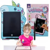 Zabawki interaktywne dla dzieci - ZNIKOPIS TABLET GRAFICZNY DO RYSOWANIA DLA DZIECI JEDNOROŻEC NIEBIESKI - miniaturka - grafika 1