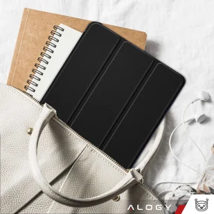 Etui do Samsung Galaxy Tab A9+ 2023 11" (X210/X215/X216) Alogy Book Cover Case obudowa ochronne Czarne - Pozostałe akcesoria do telefonów - miniaturka - grafika 5