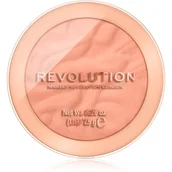 Róże do policzków - Makeup Revolution Reloaded pudrowy róż dla długotrwałego efektu odcień Peach Bliss 7,5 g - miniaturka - grafika 1
