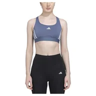 Biustonosze - adidas Damski biustonosz sportowy Powerreact Train Medium Support 3Stripes Bra XSAB - miniaturka - grafika 1