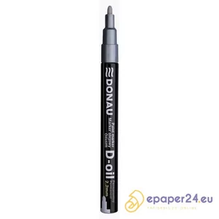 MARKER OLEJOWY DONAU D-OIL 2.2 MM, SREBRNY - Markery permanentne - miniaturka - grafika 1
