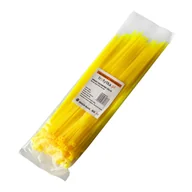 Inne mocowania - Opaski zaciskowe Tretytka UV 3,6 x 250 mm, żółty - miniaturka - grafika 1