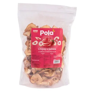 Chipsy z jabłek z sokiem truskawkowy 300g - Chipsy - miniaturka - grafika 1