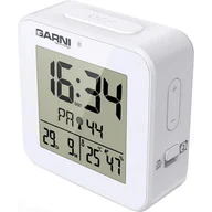 Zegary - Budzik GARNI 138, biały - miniaturka - grafika 1