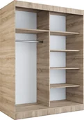 Szafy - MKPOL Korpus szafy MODUO COMFORT 150 dąb sonoma - miniaturka - grafika 1