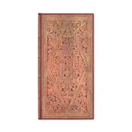 Notesy i bloczki - Paperblanks Twarda okładka notatnik ze złotą ścieżką | w linie | smukły (95 × 180 mm) PB7232-4 - miniaturka - grafika 1