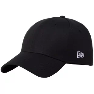 New Era Flag Basic Cap 11086491 męska czapka  z daszkiem czarna - Czapki damskie - miniaturka - grafika 1
