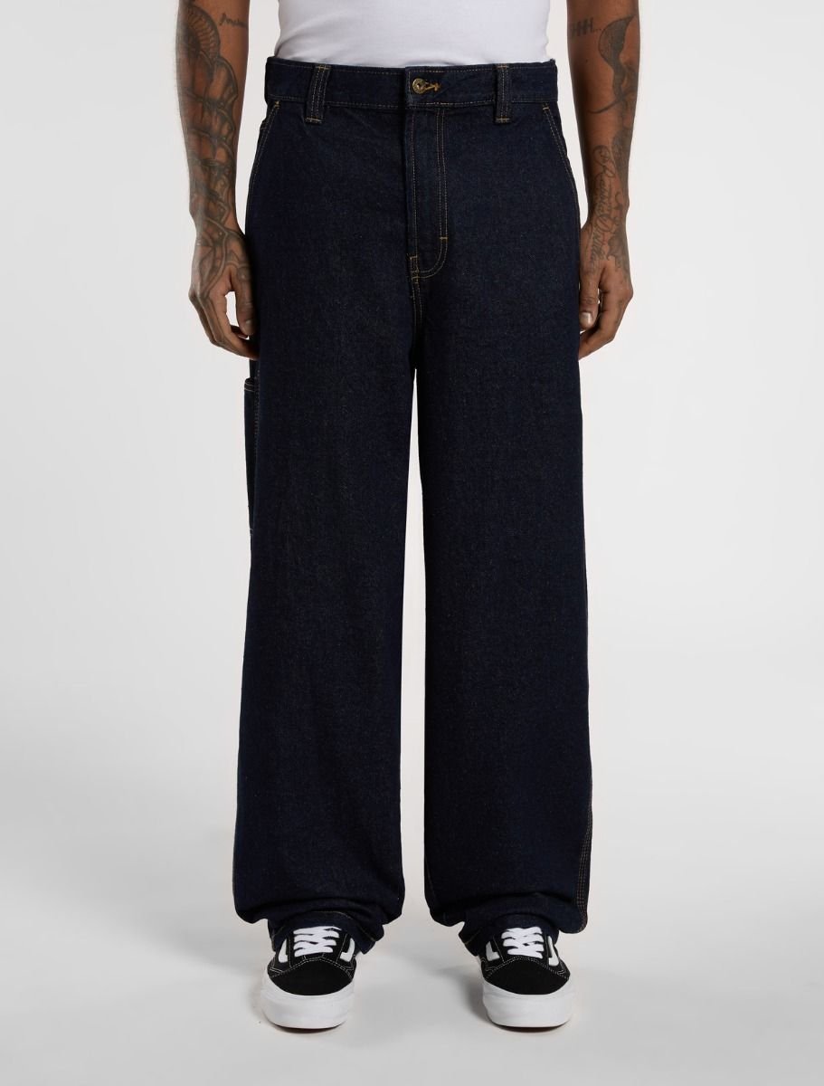 jeansy męskie dickies madison baggy fit - dk0a4yecrin1 rinsed