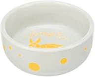 Akcesoria dla gryzoni - TRIXIE Miska ceramiczna dla królika z nadrukiem 250 ml / ø 11 cm - miniaturka - grafika 1