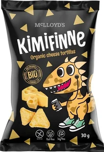 KIMIFINNE Chrupki kukurydziane nachos o smaku serowym BEZGL. BIO 30 g - Chrupki - miniaturka - grafika 1