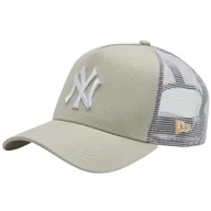 Czapki i chusty sportowe męskie - New Era 9FORTY League Essential New York Yankees MLB Cap 12523893, Mężczyzna, Czapka z daszkiem, Beżowy - miniaturka - grafika 1