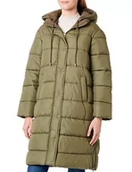 Płaszcze damskie - TOM TAILOR Damski Dwustronny płaszcz buforowy 1032493, 10905 - Tree Moss Green, XL - miniaturka - grafika 1