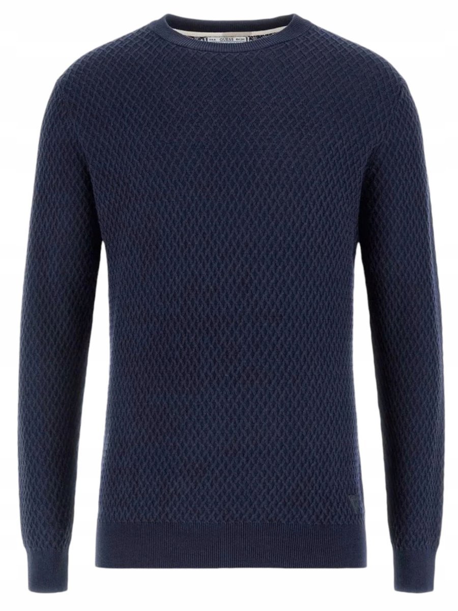Sweter męski Guess M4YR05 Z3FB1 granatowy - XXL