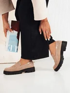 Espadryle damskie - Espadryle damskie OTERO beżowe Dstreet ZY0477-38 - miniaturka - grafika 1