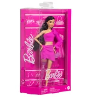 Lalki dla dziewczynek - Barbie, Deluxe Style HYV26, Lalka w sukience z falbankami i różą, dla dzieci 4+ - miniaturka - grafika 1