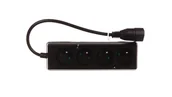 Baterie do zasilaczy awaryjnych UPS - Jonex Przedłużacz do UPS 4-gniazda z/u 10A H05VV-F 3x1 0,3m z wtykiem IEC C14 PS-PCU 470 PS-PCU 470 0,3 m - miniaturka - grafika 1
