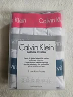 Majtki męskie - CALVIN KLEIN Majtki Bokserki białe 3-PACK 3 szt Rozmiar M - miniaturka - grafika 1